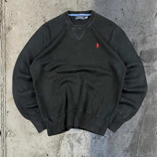 Polo Ralph Lauren 90s chunky knit cotton Jumper