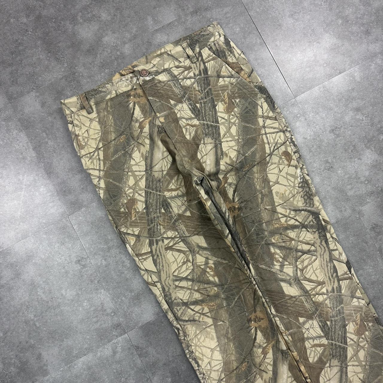 Realtree camo Mossy oak 2000s dungaree workwear cargo trousers