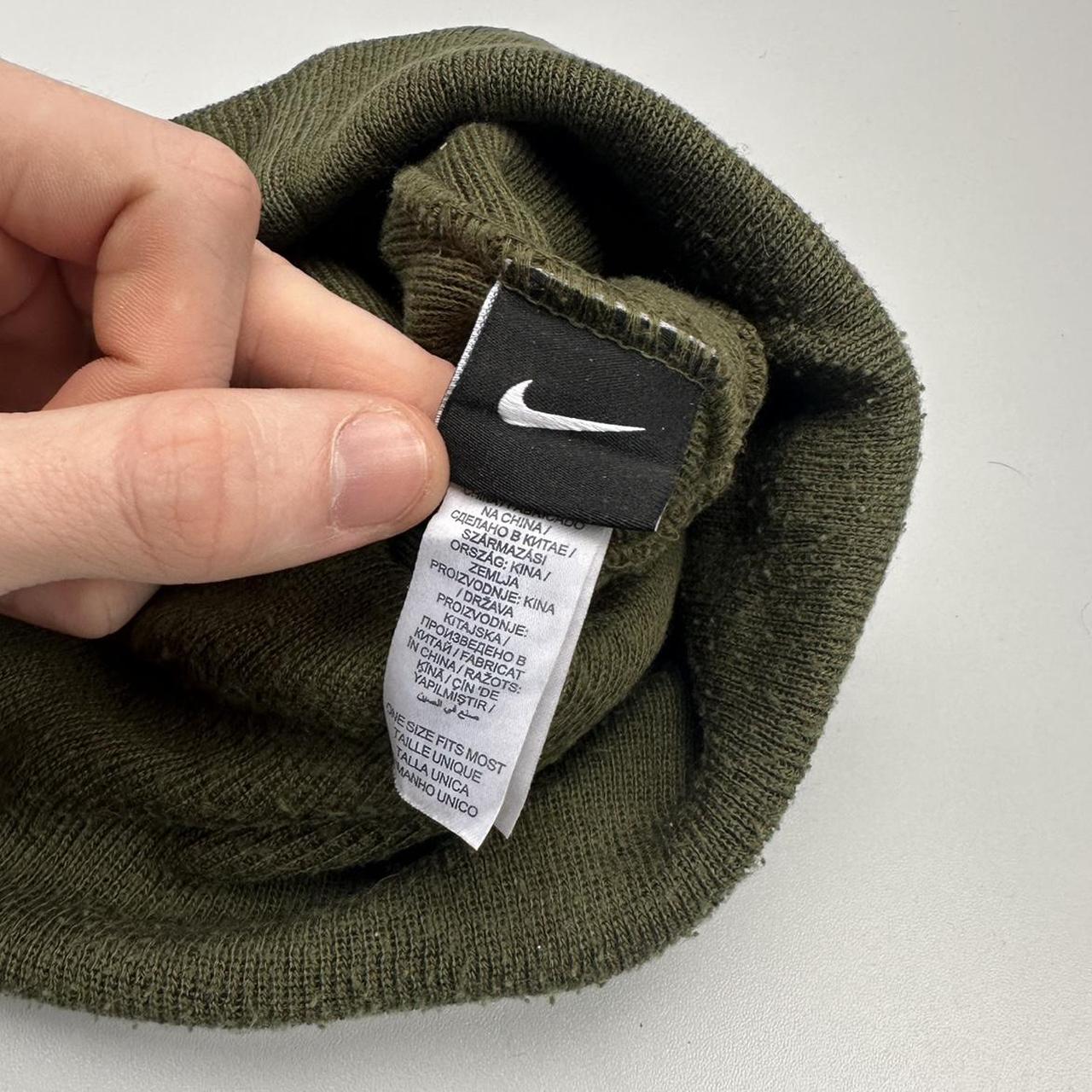 Nike 2000s vintage Surfwear Skater embroidered logo beanie hat