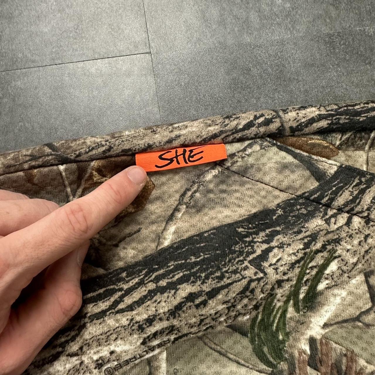 Realtree camo Mossy oak 2000s dungaree workwear cargo trousers