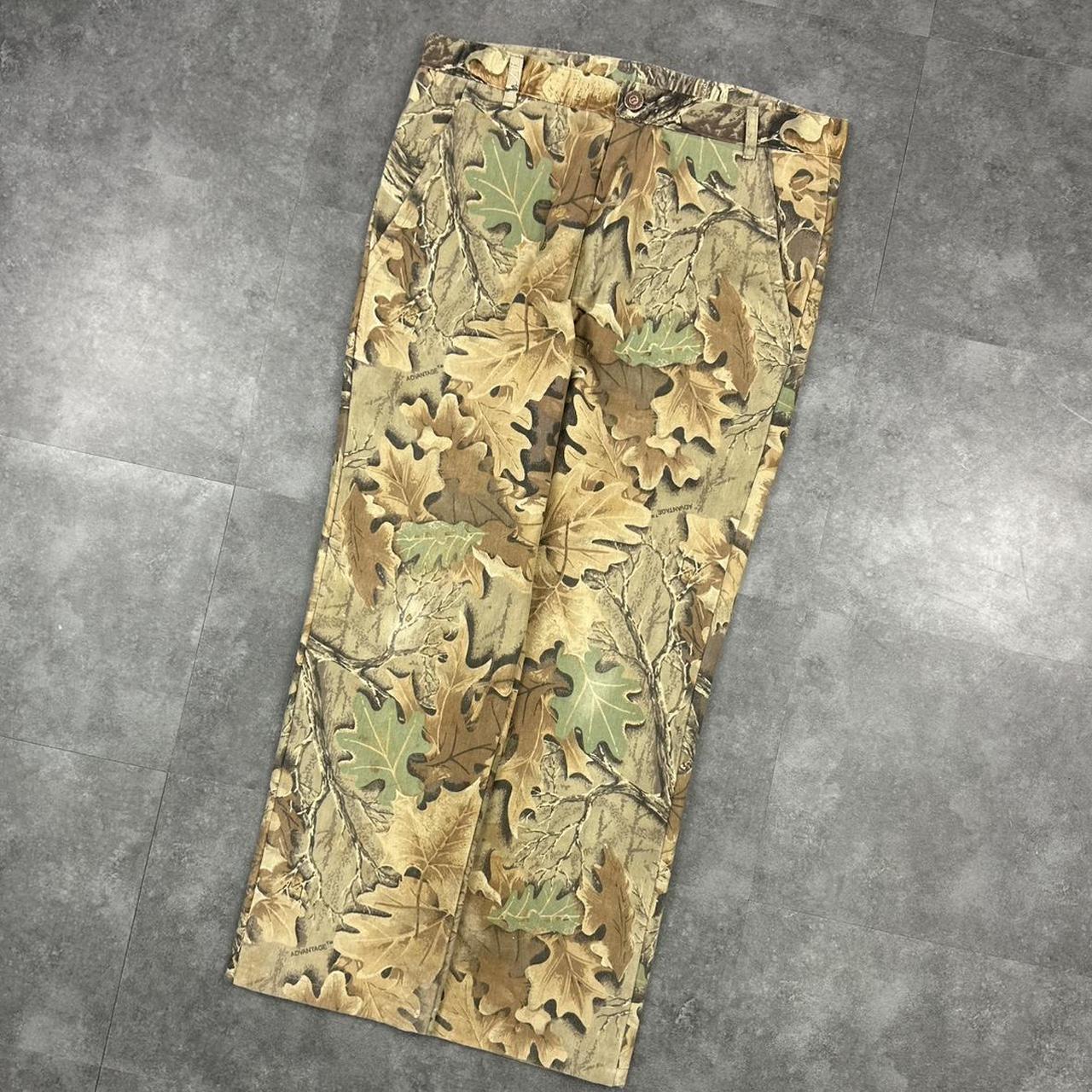 Realtree camo Mossy oak 2000s dungaree workwear cargo trousers