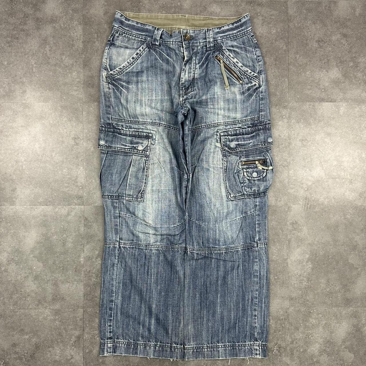 Japanese style hiphop 2000s jeans