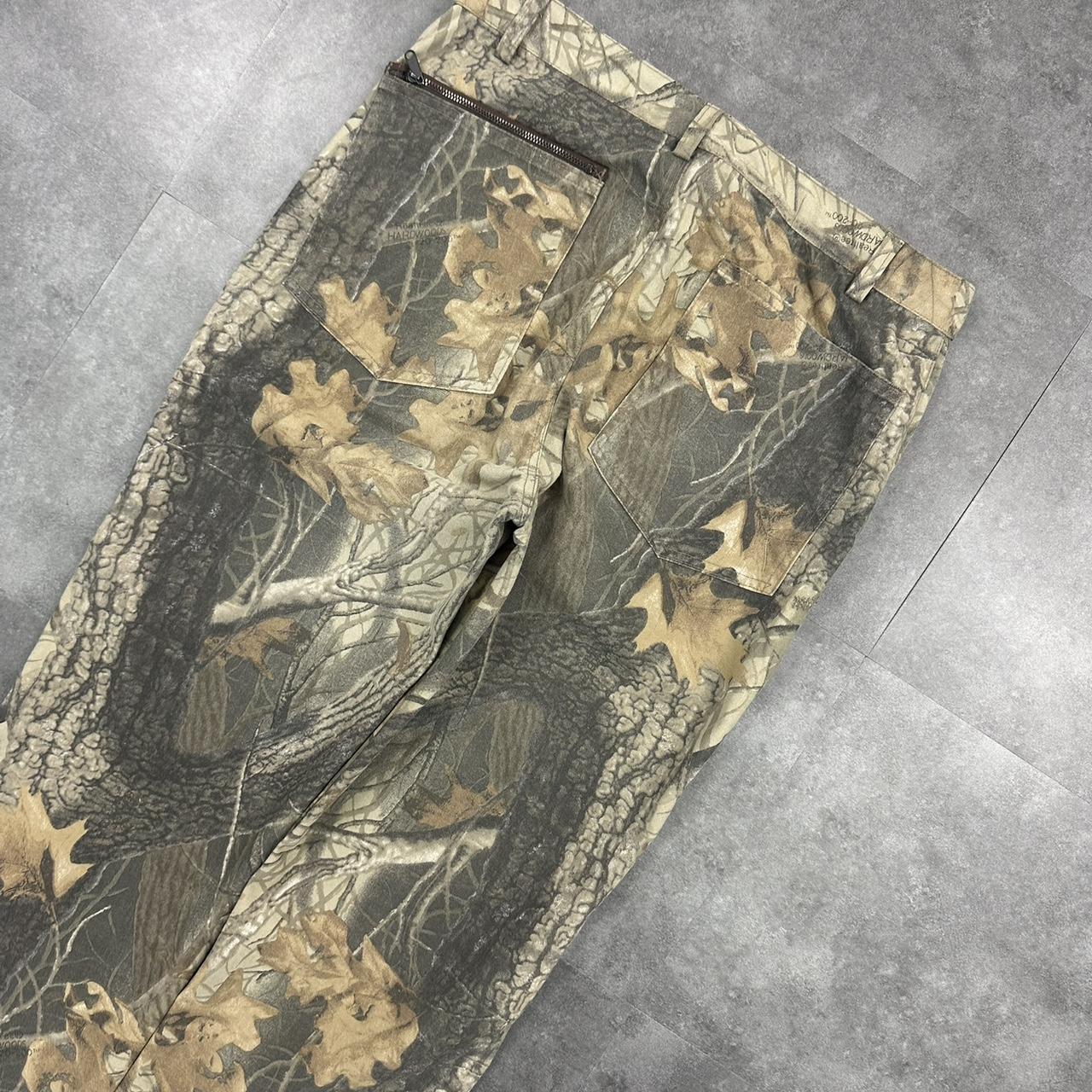 Realtree camo Mossy oak 2000s dungaree workwear cargo trousers