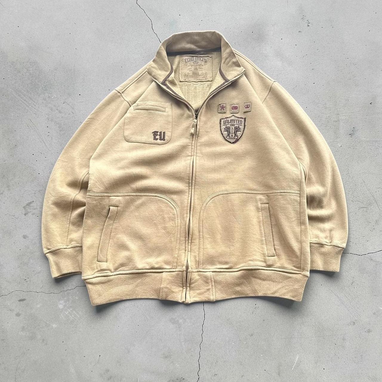 Ecko unltd vintage Y2K skater 2000s spellout zip sweatshirt