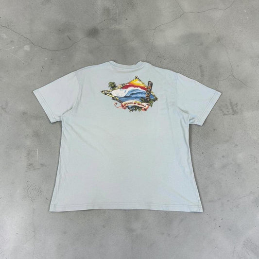 Maui & Sons Surfwear light blue Y2K T-Shirt