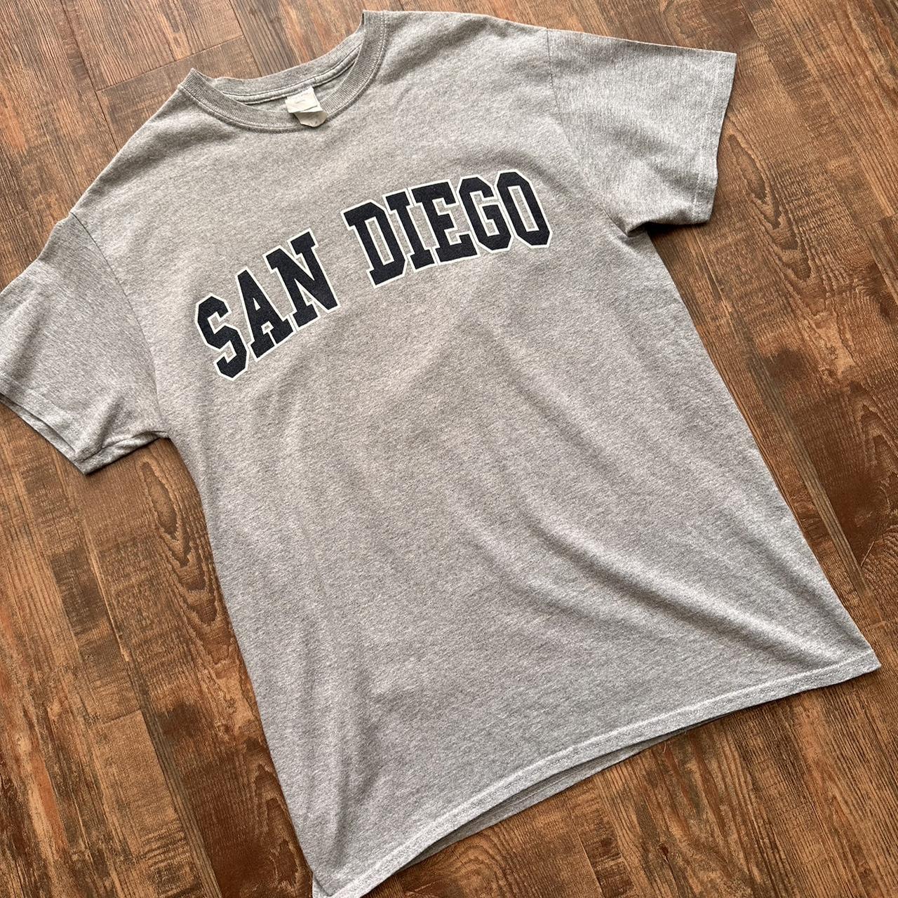 Vintage 90s/00s Gildan San Diego USA travel/tourist spell out T shirt