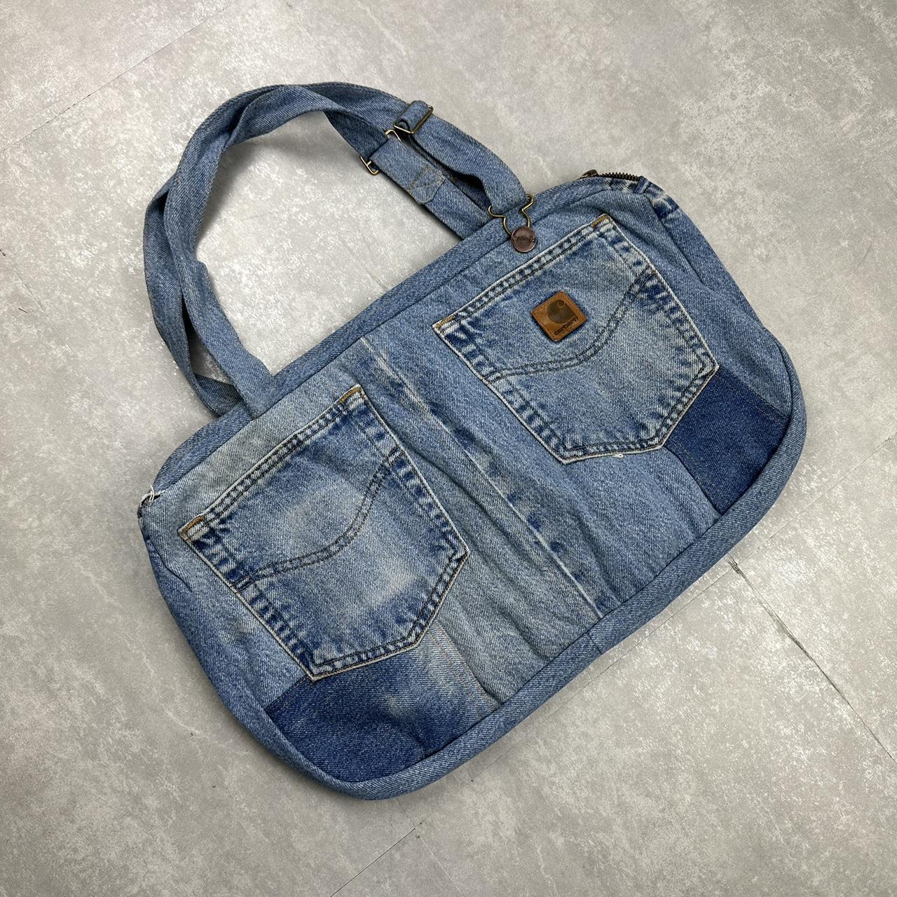 Carhartt 2000s denim reworked bag