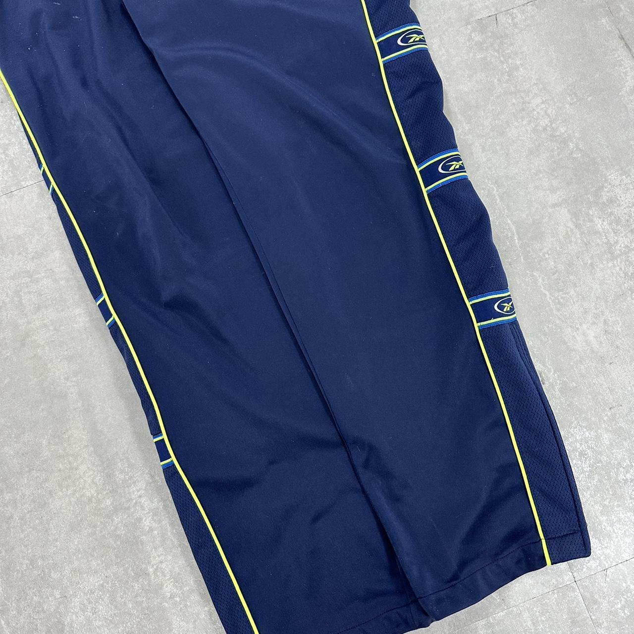 Reebok 2000s spell out taper trackpants