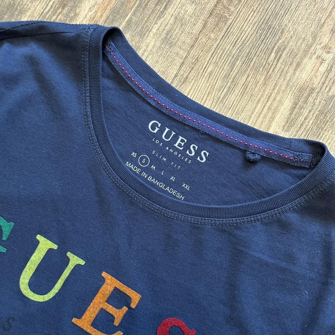 Guess Jeans spell out T shirt