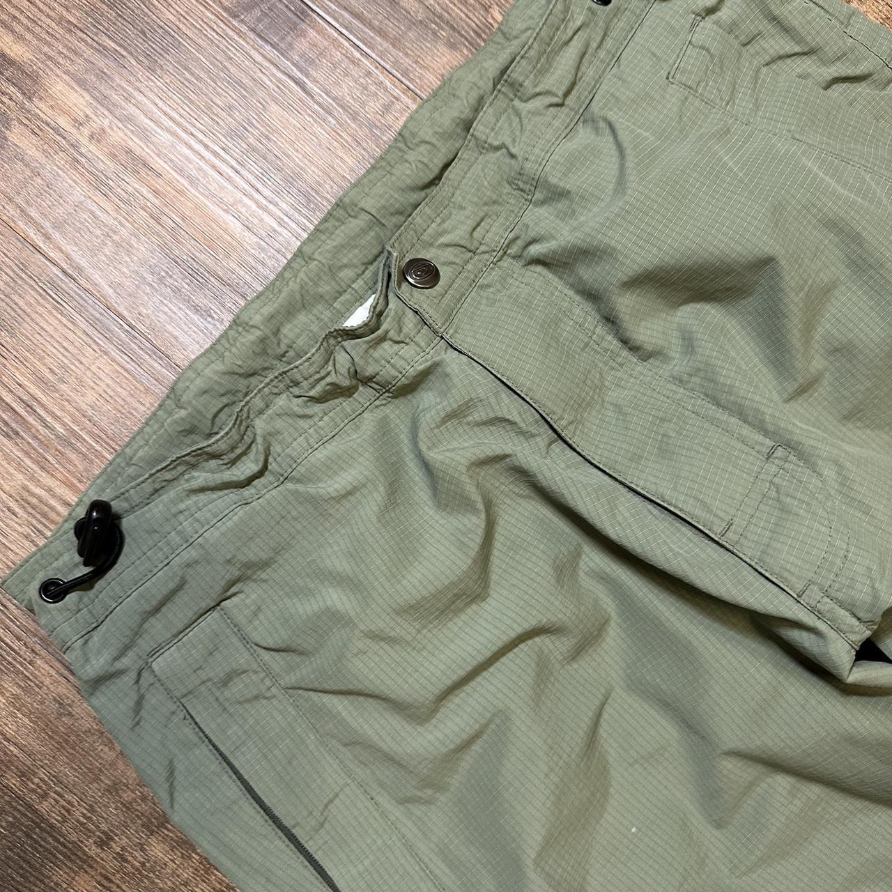 Quiksilver 2000s embroidered cargo track pants