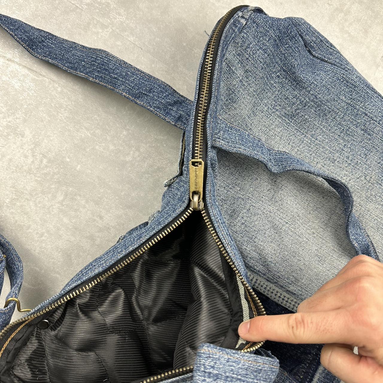 Carhartt 2000s denim reworked bag