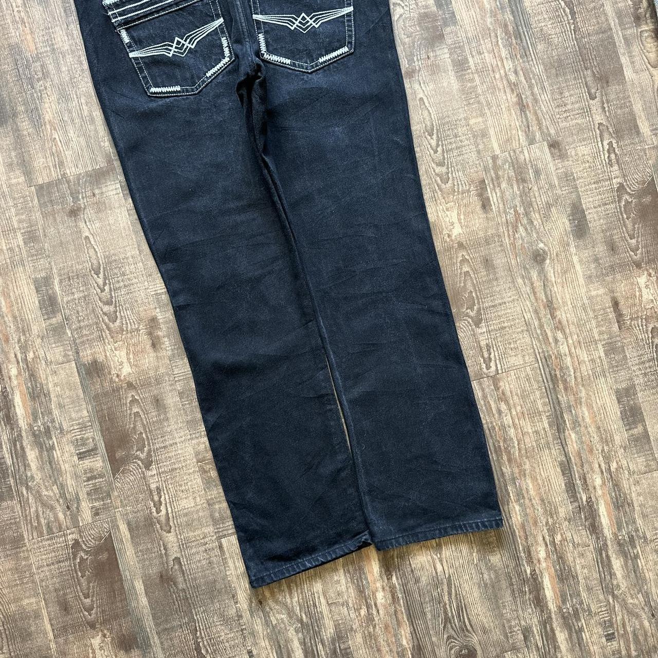 Jeanetix 2000s USA grunge distressed baggy jeans