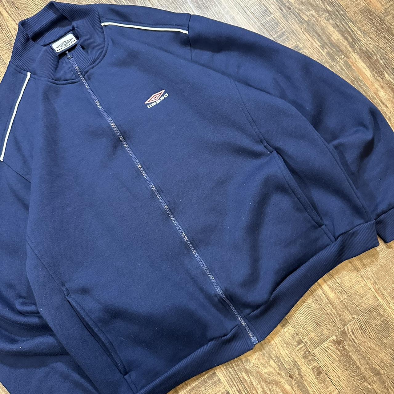 Umbro 2000s zip sweatshirt bomber