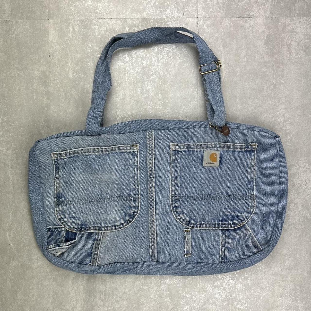 Carhartt 2000s denim reworked bag