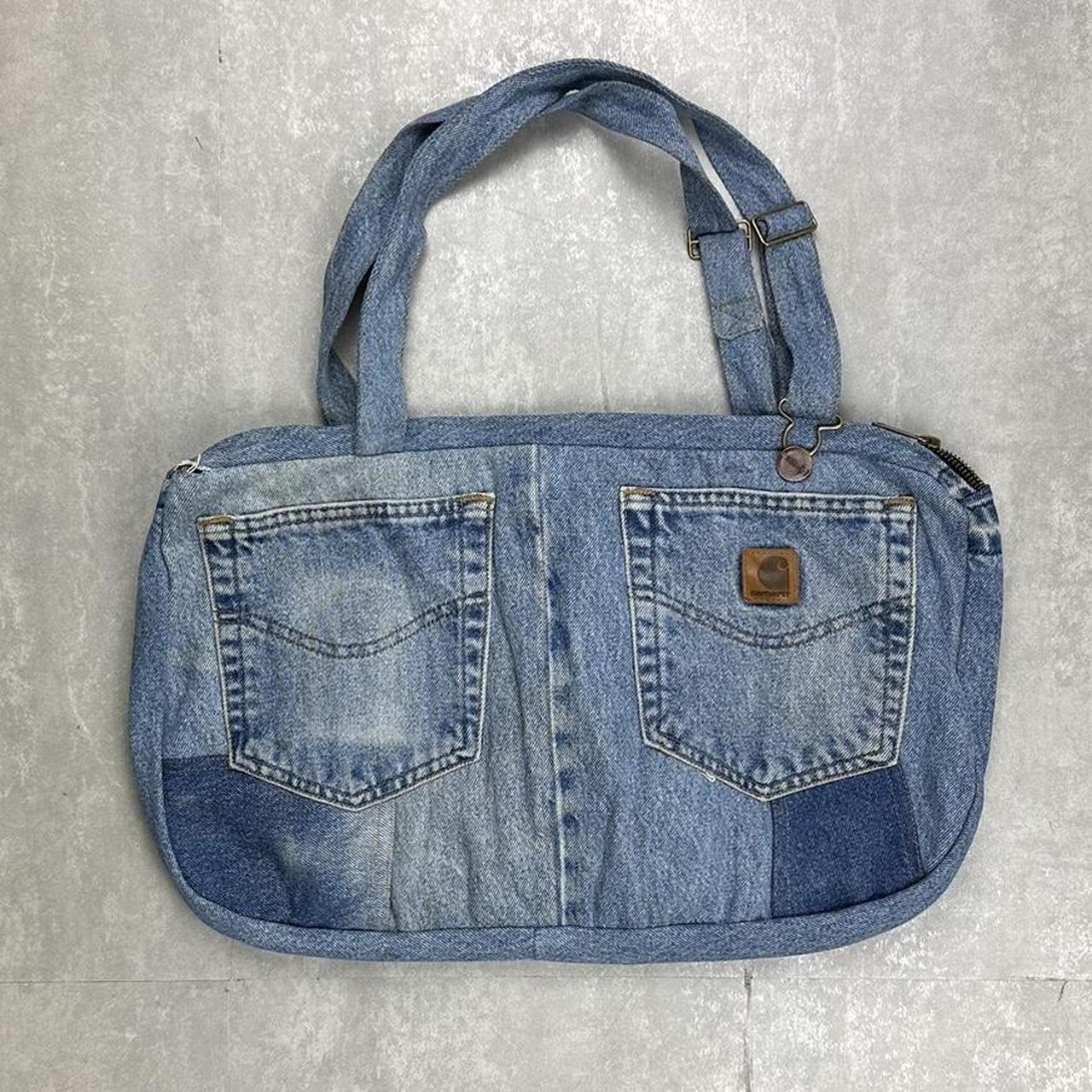 Carhartt 2000s denim reworked bag