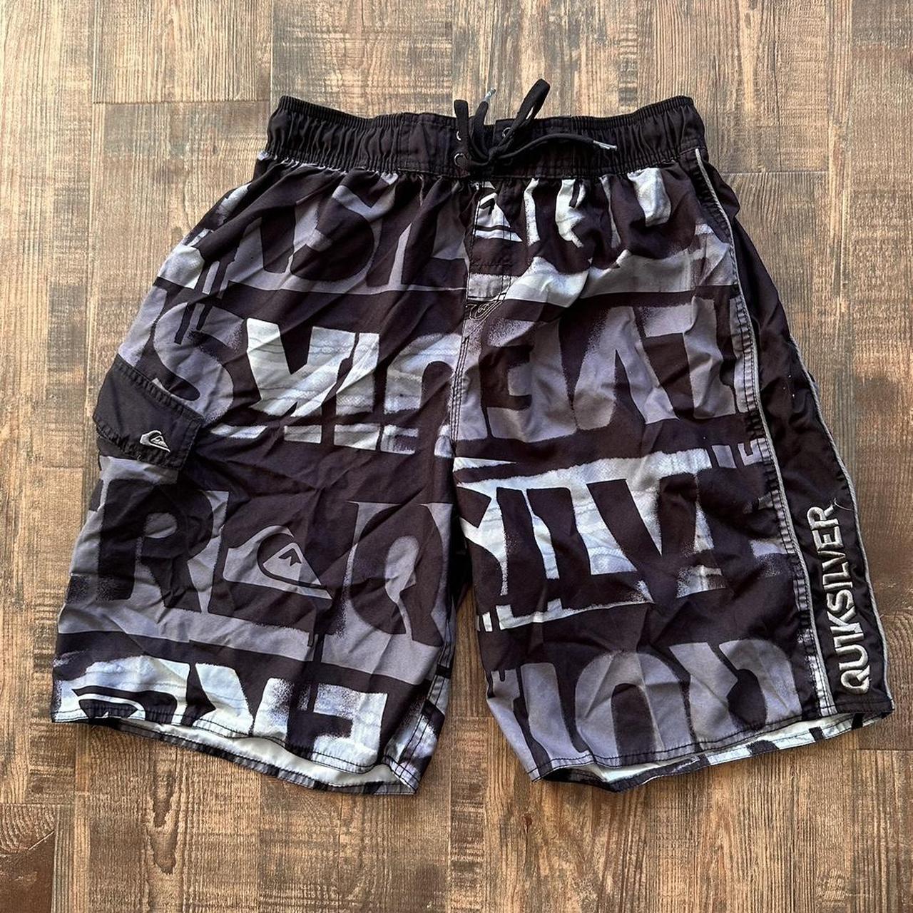 quiksilver vintage y2k swim shorts