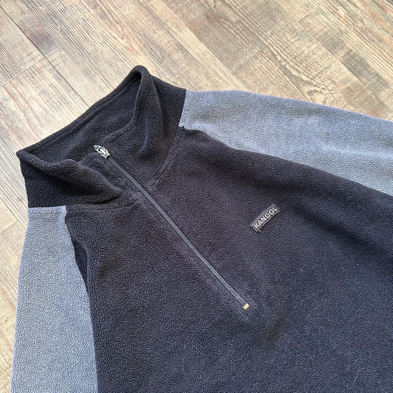 Kangol 2000s 1/4 zip fleece