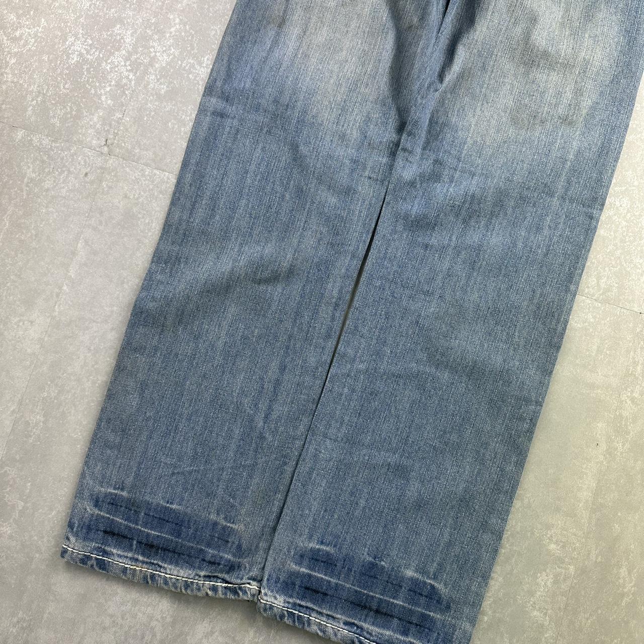 Sacred cult 2000s baggy spellout skate jeans