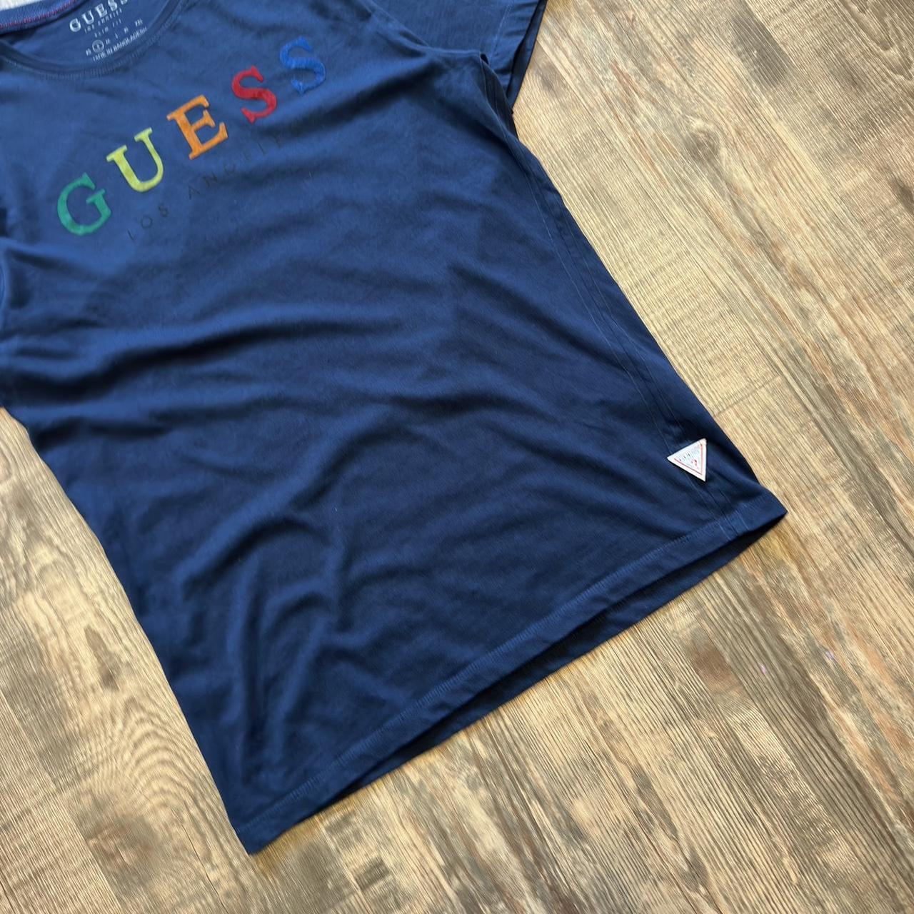 Guess Jeans spell out T shirt