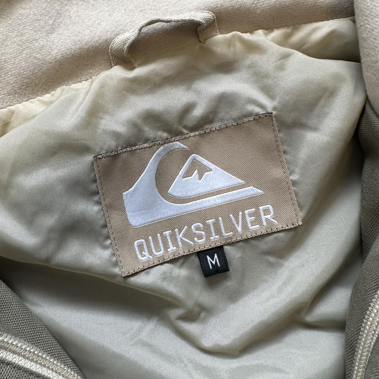 Quiksilver 2000s boardcore rain coat