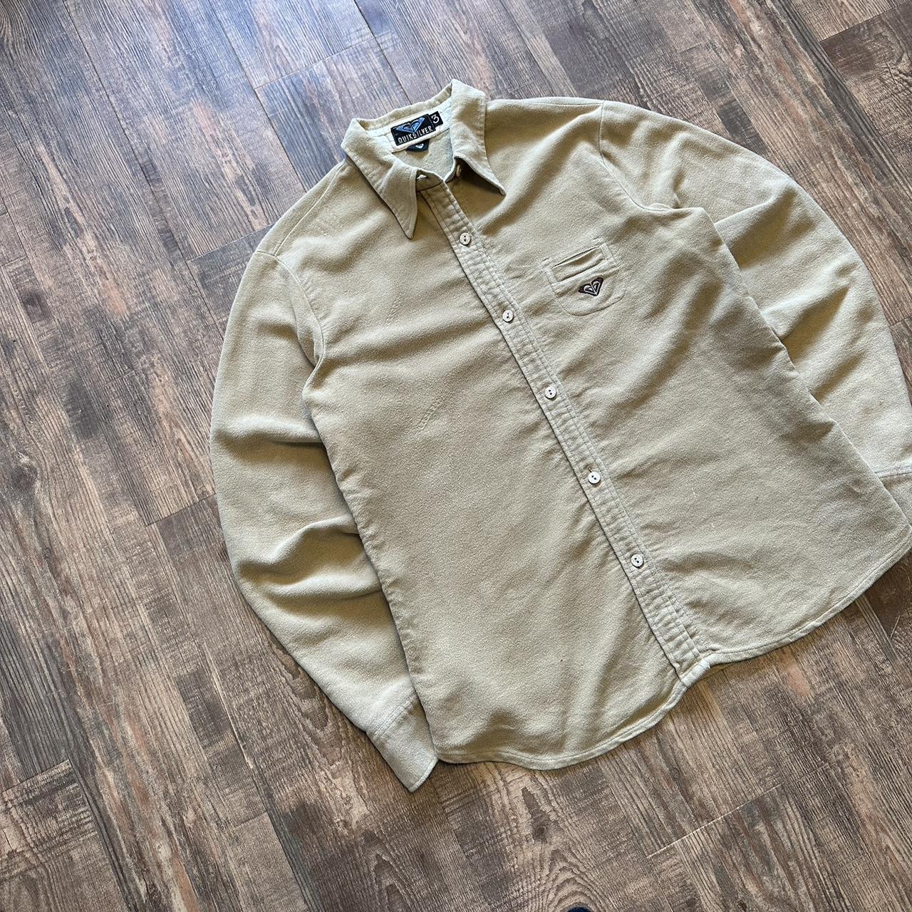 Quiksilver 2000s moleskin fleece shirt