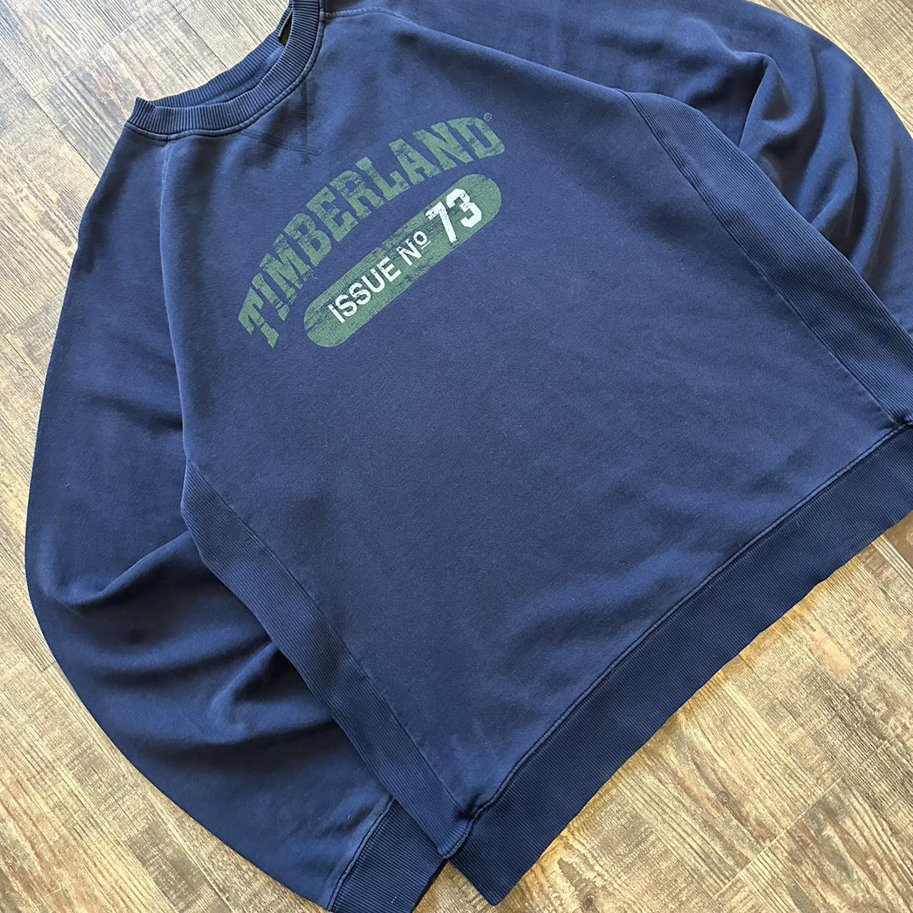 Timberland 2000s spell out sweatshirt