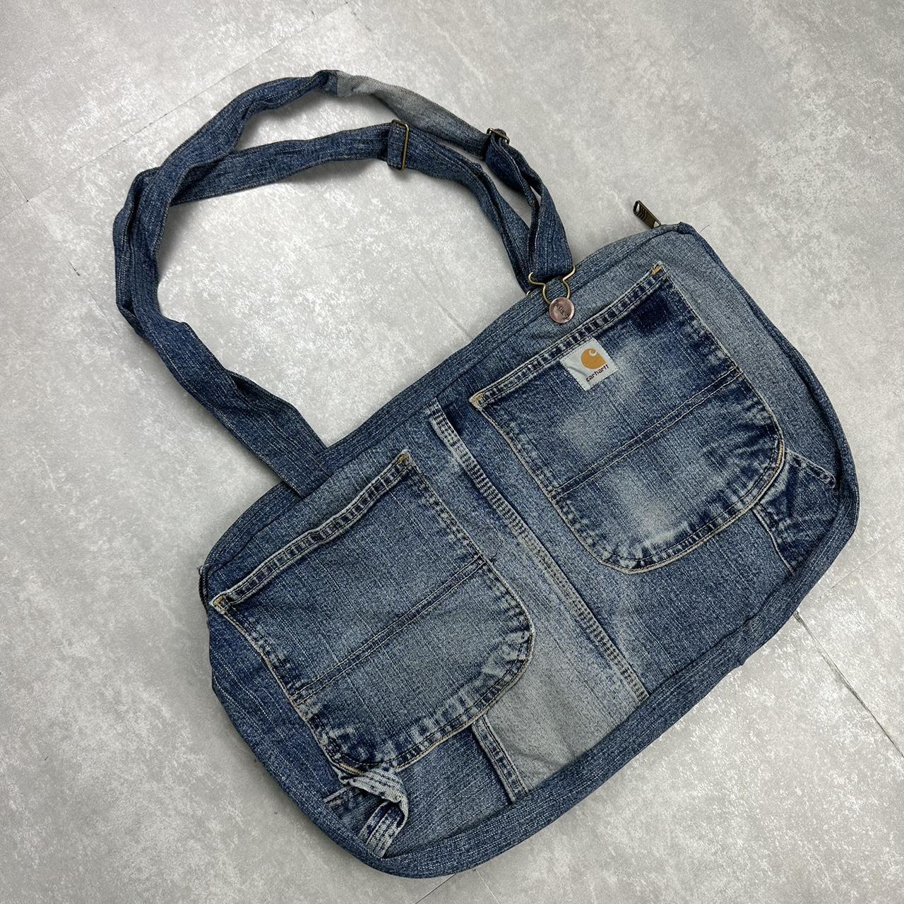 Carhartt 2000s denim reworked bag