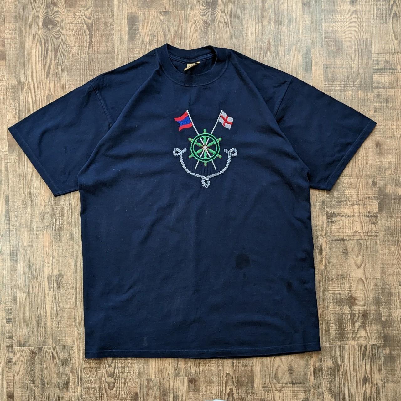 Super rare 1980s Jerzees embroidered T-shirt