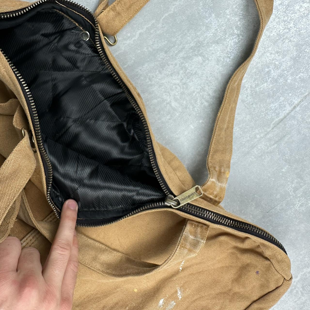 Carhartt 2000s denim reworked bag