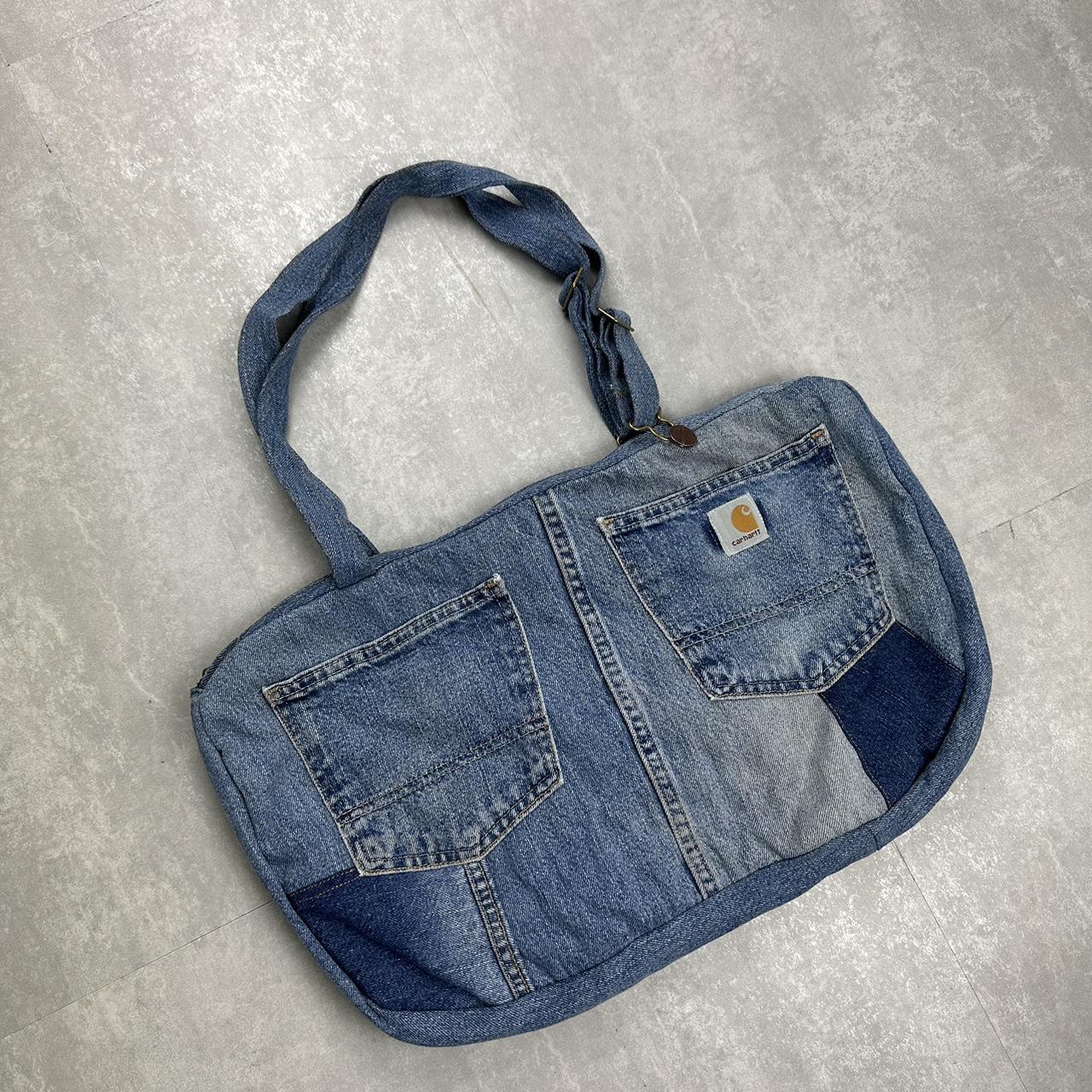 Carhartt 2000s denim reworked bag