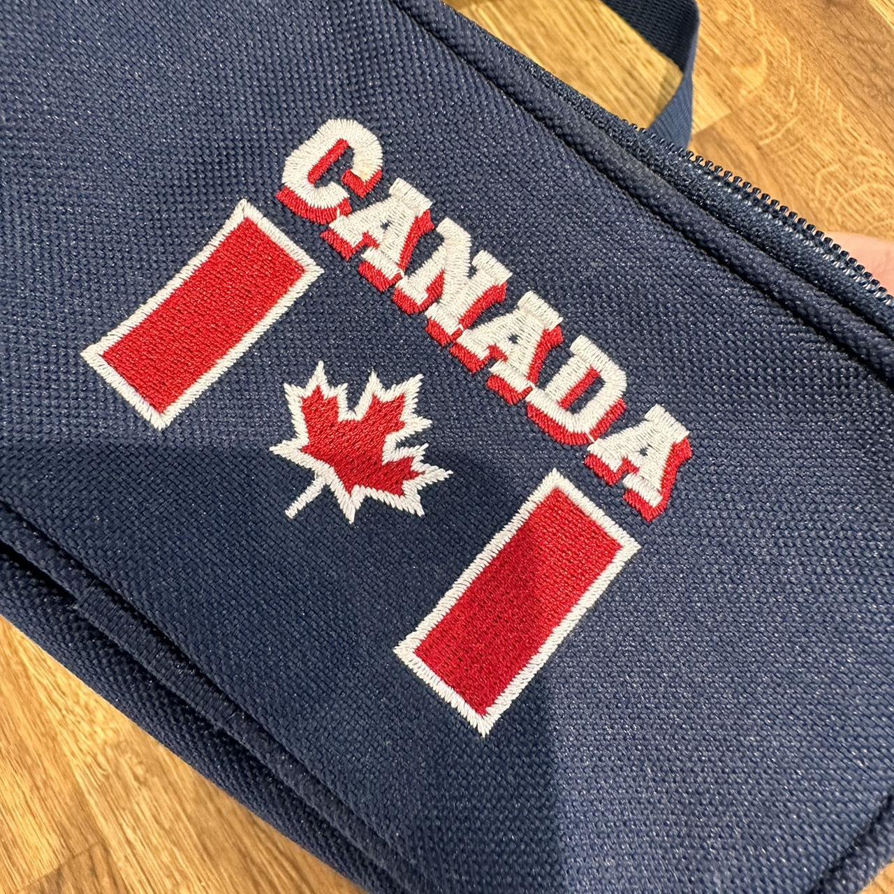 Canada 2000s bum bag/fanny pack in classic red and blue