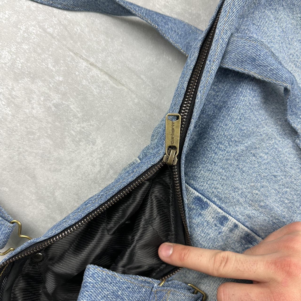 Carhartt 2000s denim reworked bag