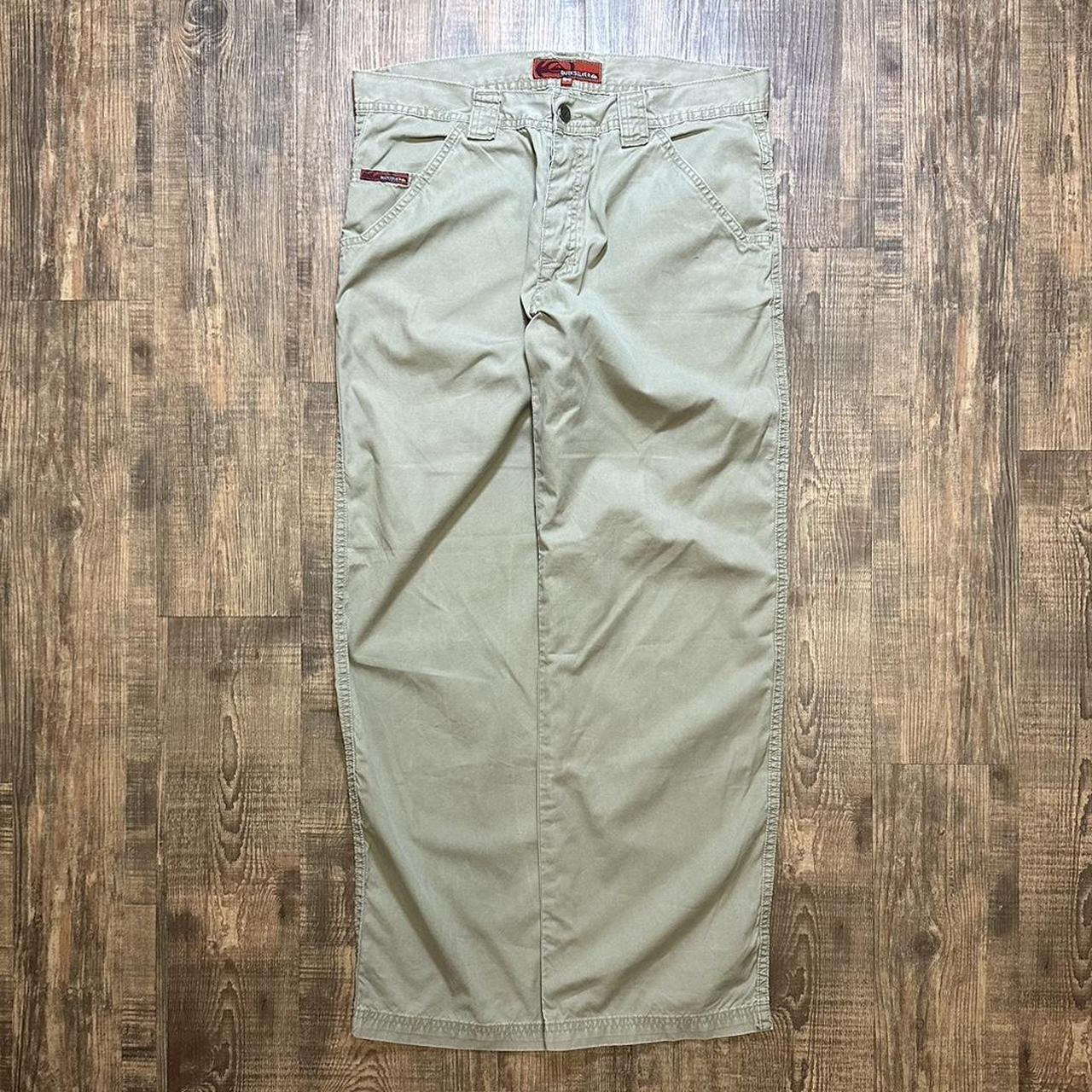 Quiksilver 2000s embroidered cargo pants