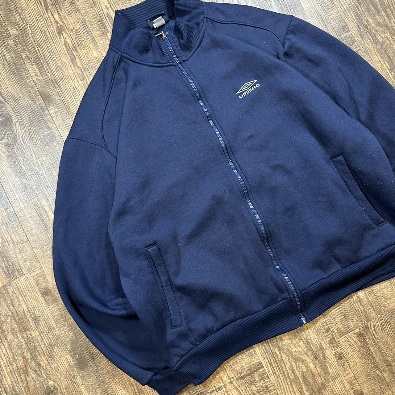 Umbro 2000s zip sweatshirt bomber