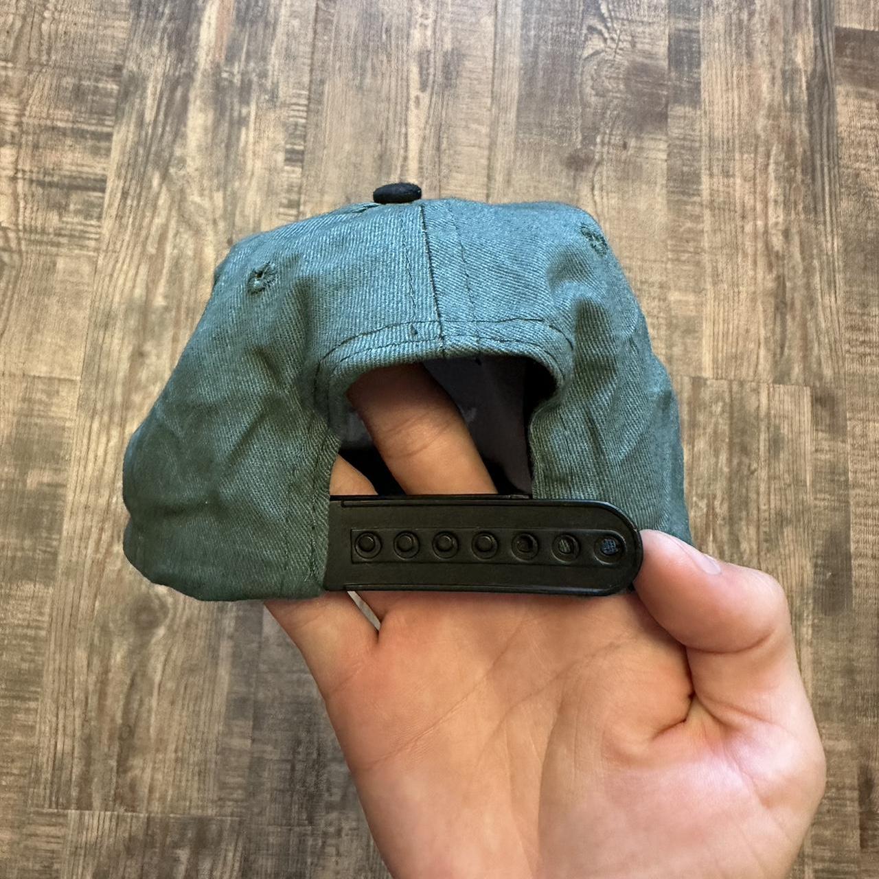 Viking 00s dad cap in green and black