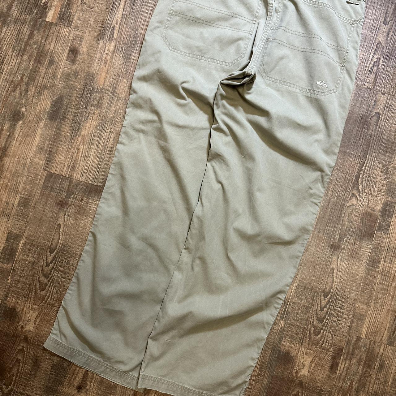 Quiksilver 2000s embroidered cargo pants