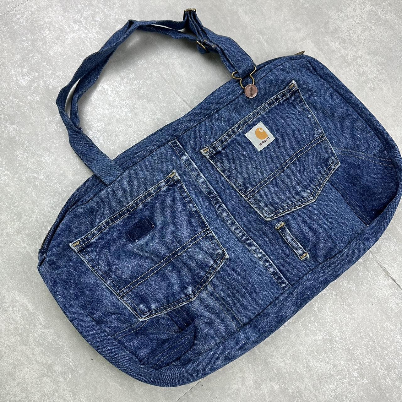 Carhartt 2000s denim reworked bag