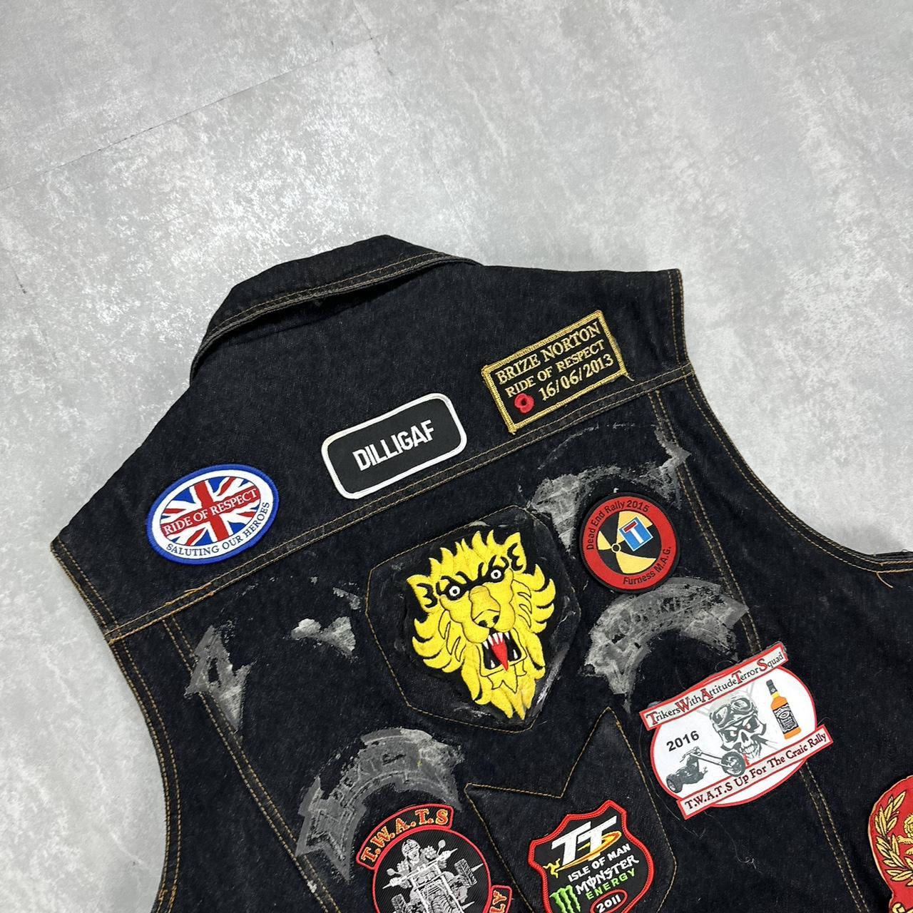 Vintage 90s/2000s denim gilet vest