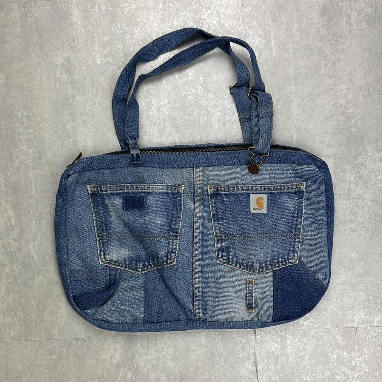 Carhartt 2000s denim reworked bag