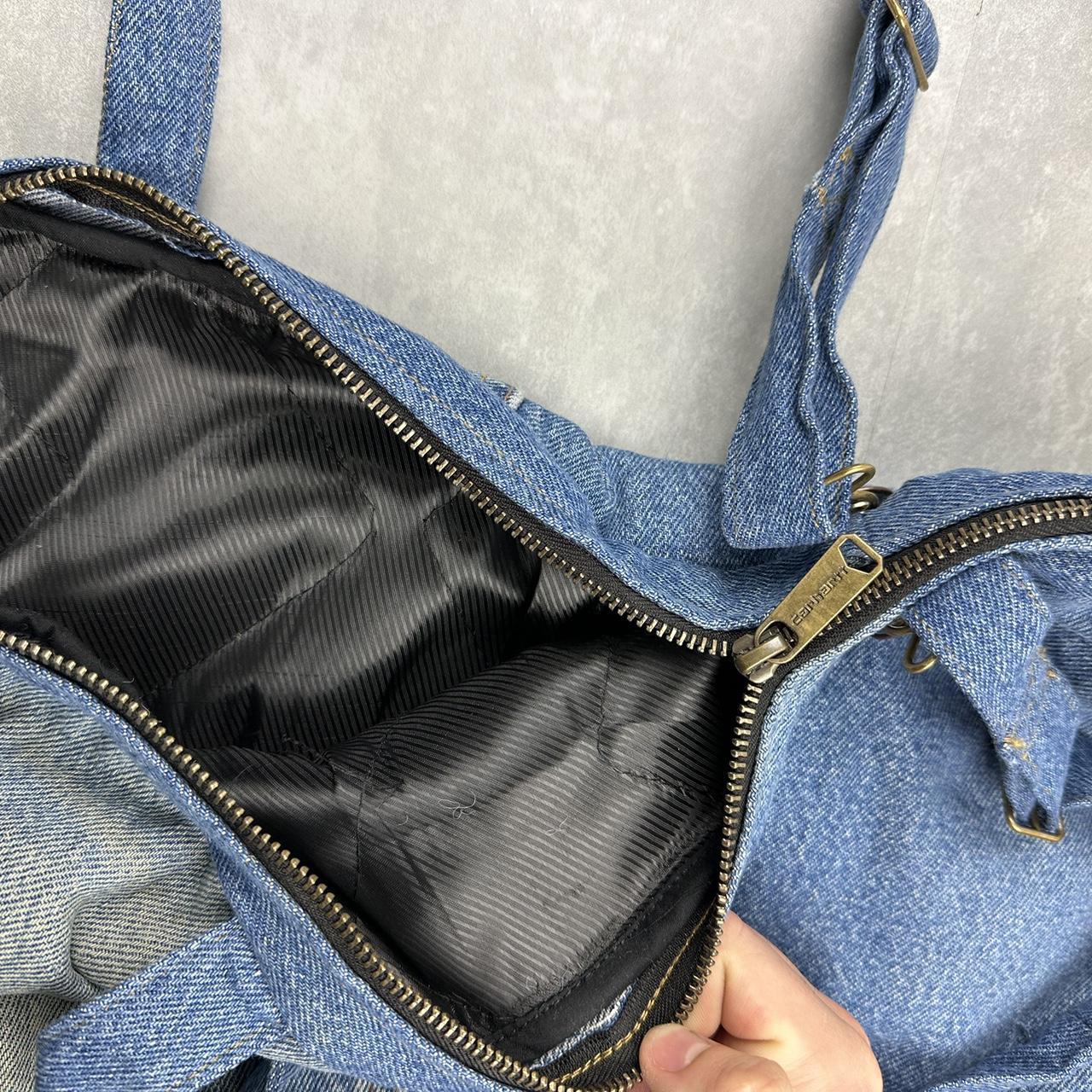 Carhartt 2000s denim reworked bag