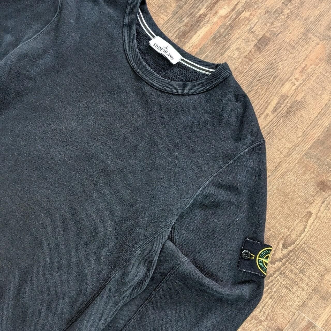 Stone Island S/S 2017 Pullover Black Jumper/Sweatshirt Size Medium