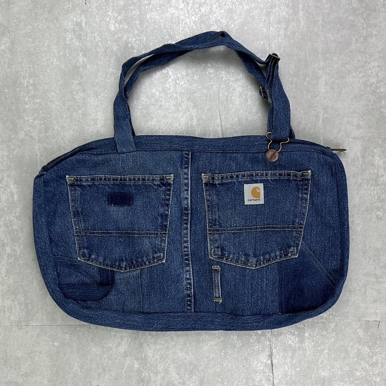 Carhartt 2000s denim reworked bag