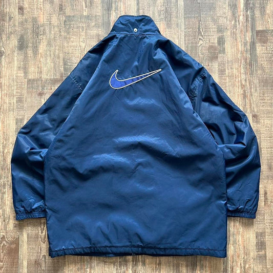 Mad Nike 00s vintage padded jacket in navy