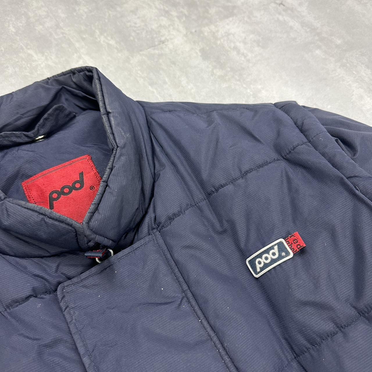 Pod red label 2000s 2-1 gilet puffer jacket/coat