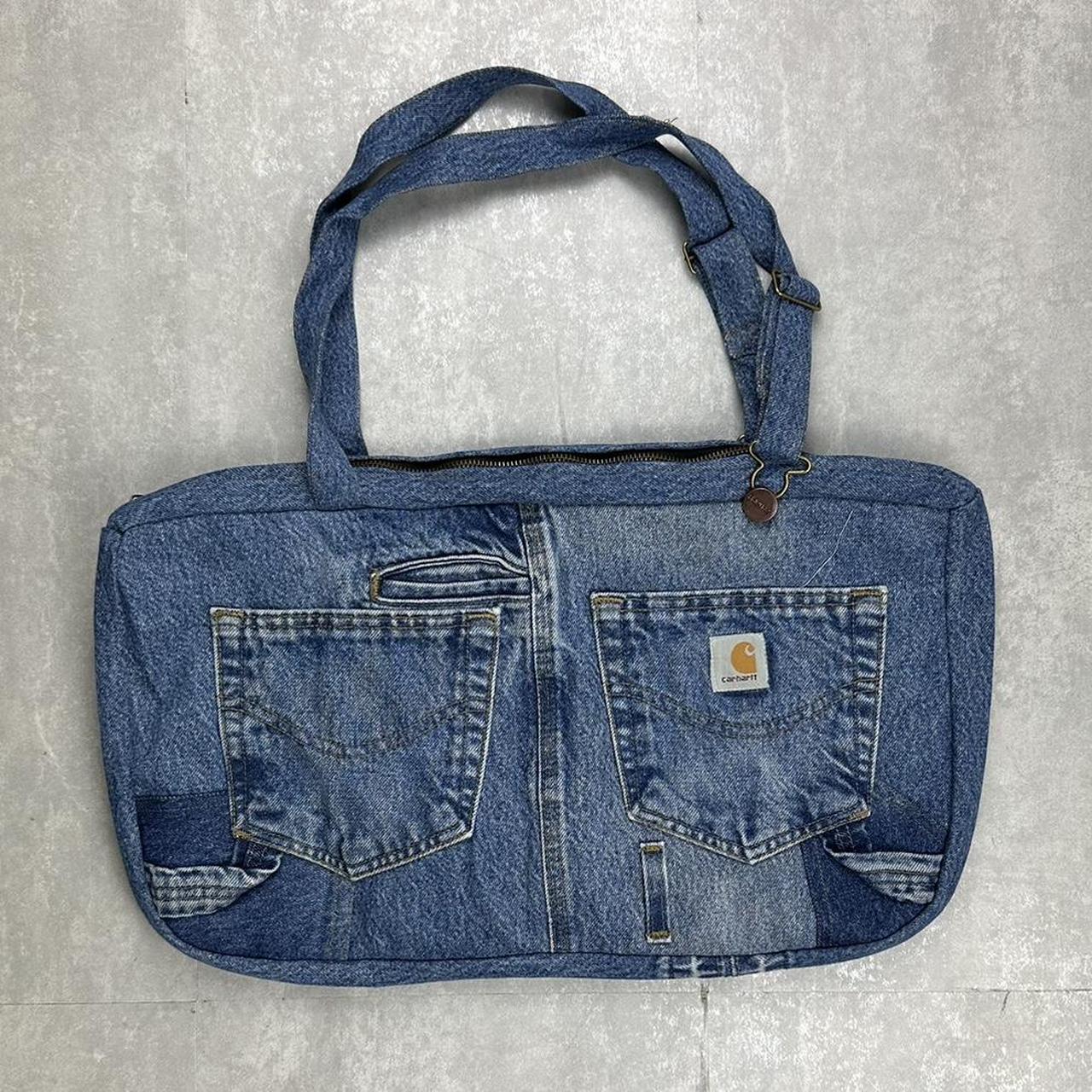 Carhartt 2000s denim reworked bag