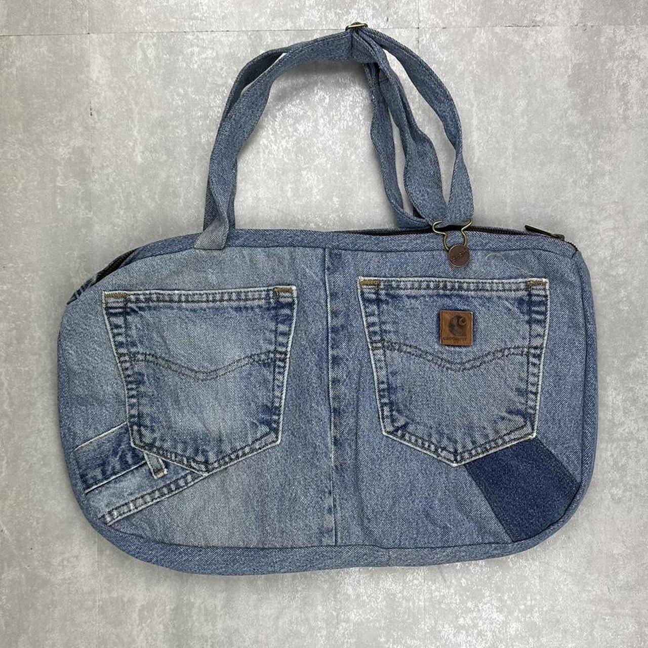 Carhartt 2000s denim reworked bag