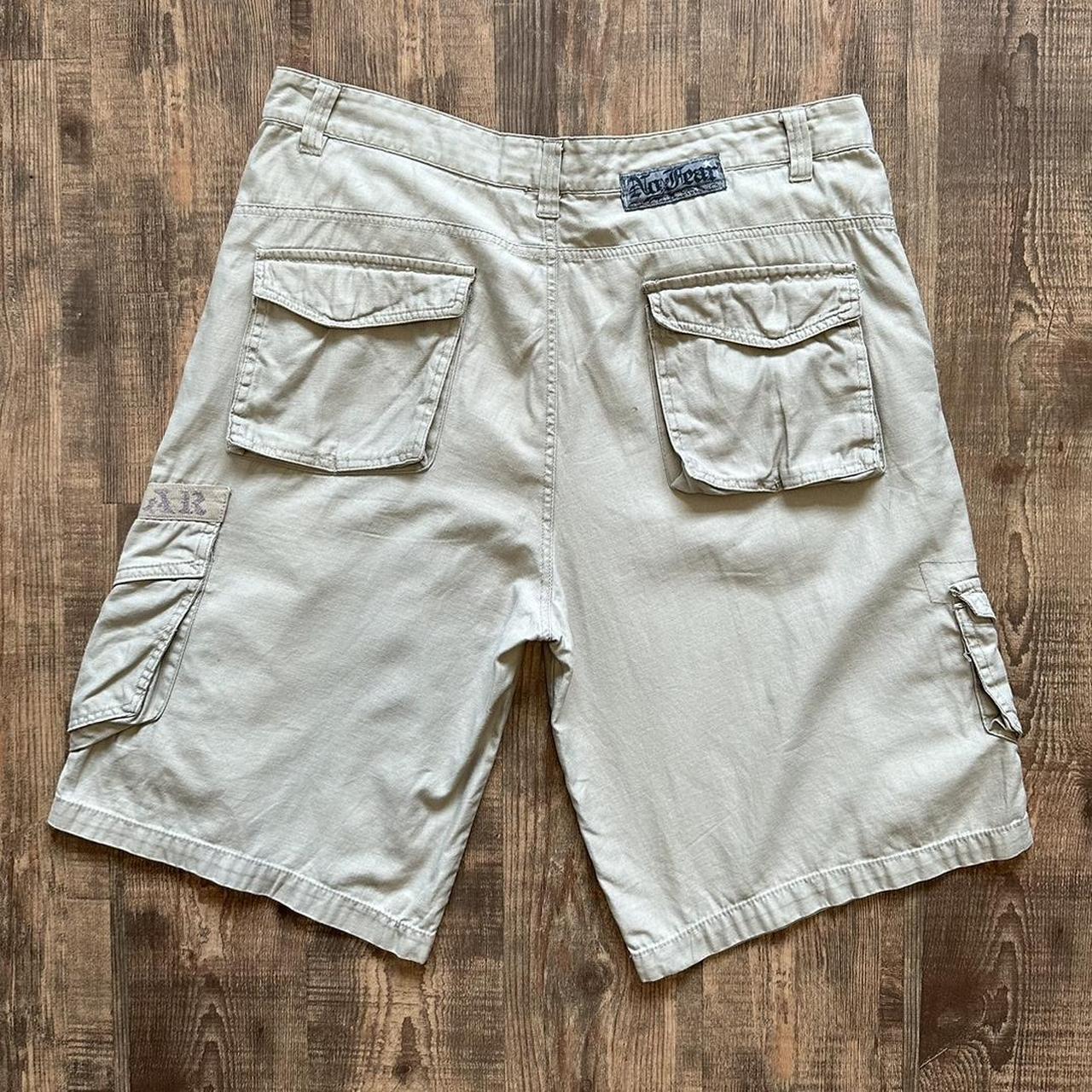 No Fear 2000s skate cargo shorts