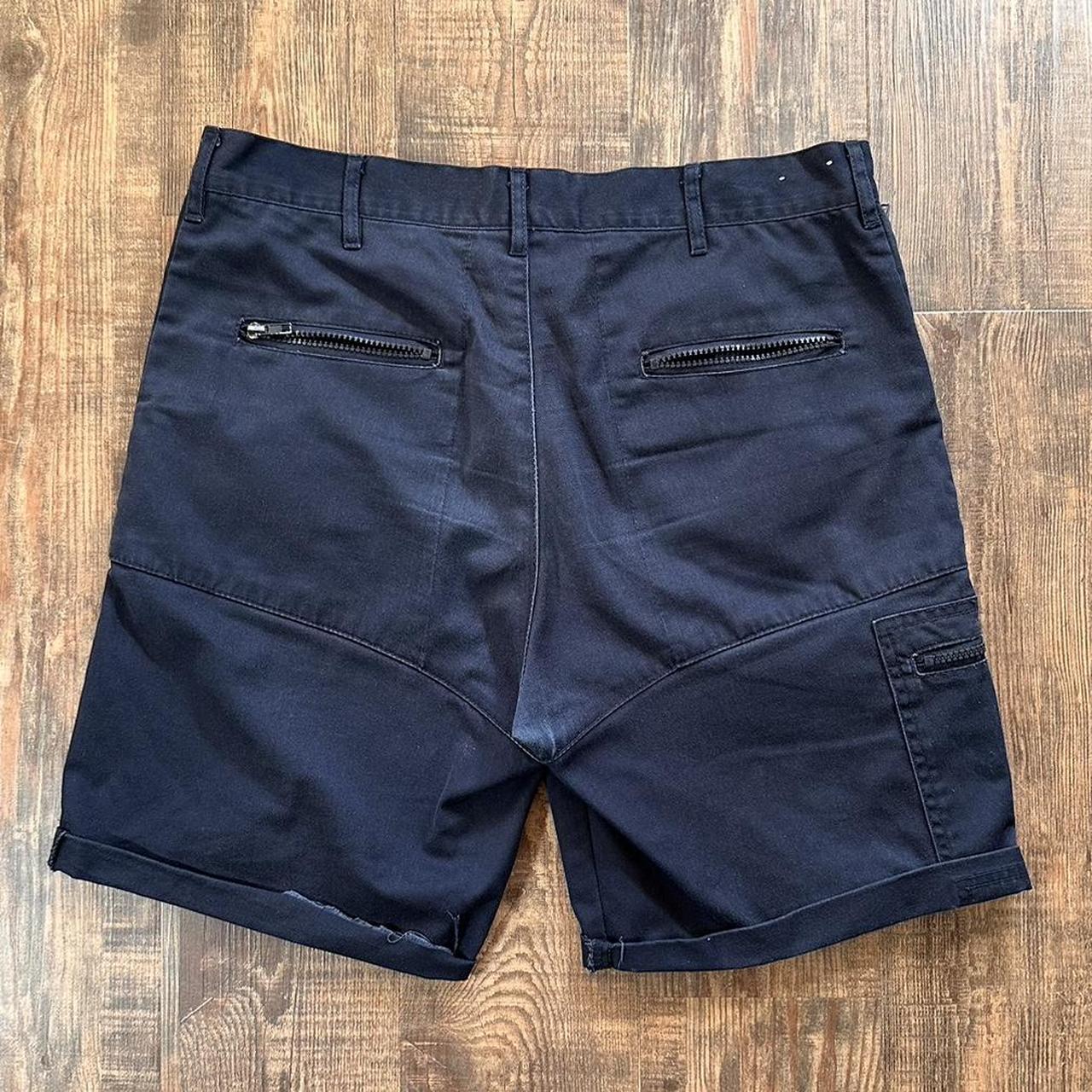 Dickies vintage 00s distressed workwear utility cargo shorts