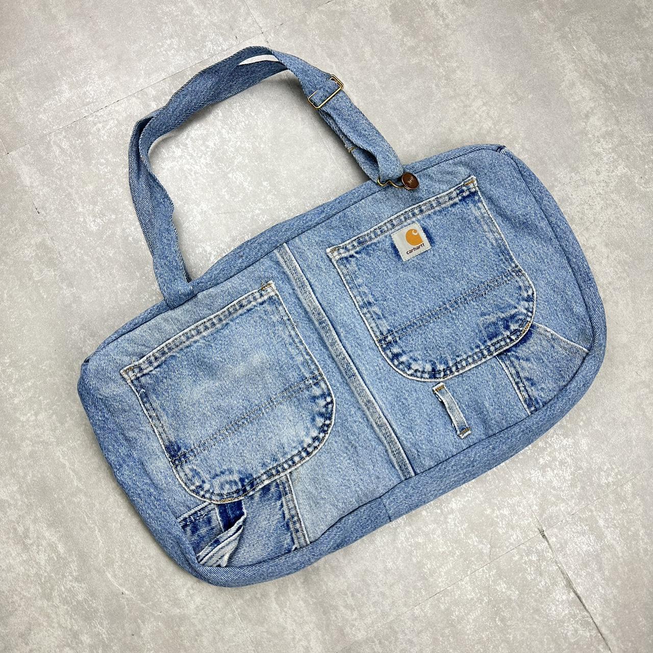 Carhartt 2000s denim reworked bag