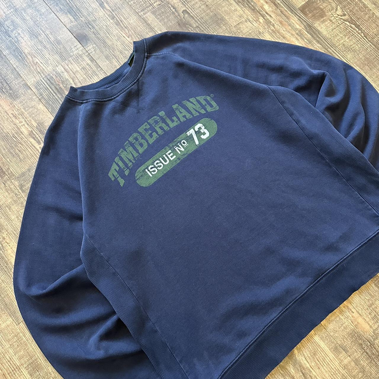 Timberland 2000s spell out sweatshirt